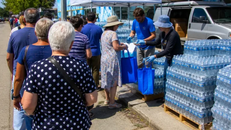 More than 10,000 homes lose water after mains bursts in east London — bottled water stations set up