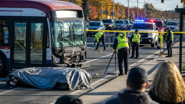 Motorcyclist killed in collision with transit bus on Bovaird Drive East in Brampton