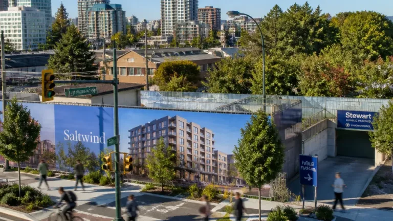 Nanaimo developers propose 69-unit ‘Saltwind’ apartment on former gas station