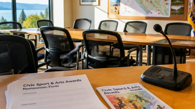 Nanaimo officials say earlier notice needed for civic sports and arts awards