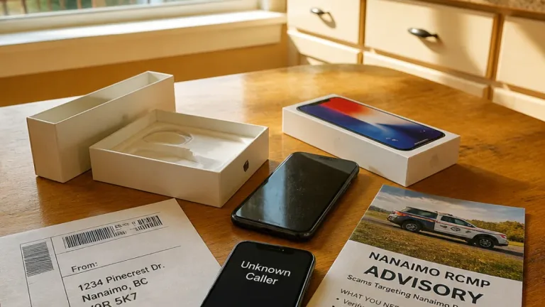 Nanaimo RCMP warn residents about scam targeting buyers of new cellphones