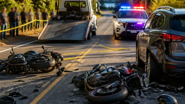 Nanaimo riders hospitalized after high-speed crash into SUV near Long Lake