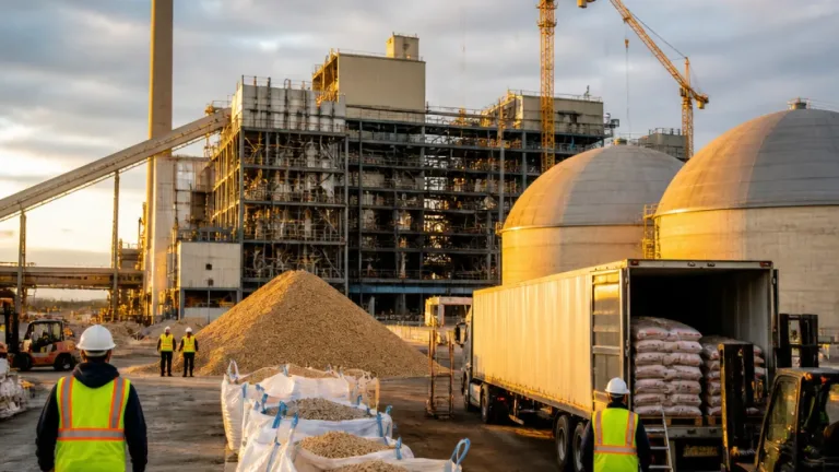 NB Power secures wood-pellet supply to convert Belledune coal plant, aims to meet 2030 deadline