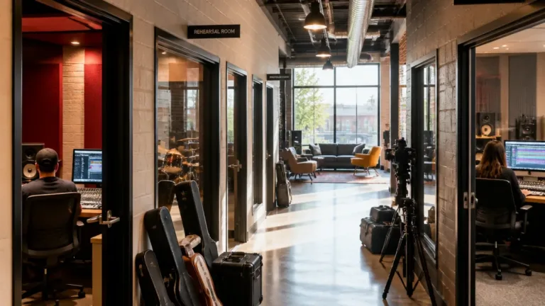 New creative hub opens at Kelowna Events Centre to serve musicians, filmmakers and creators
