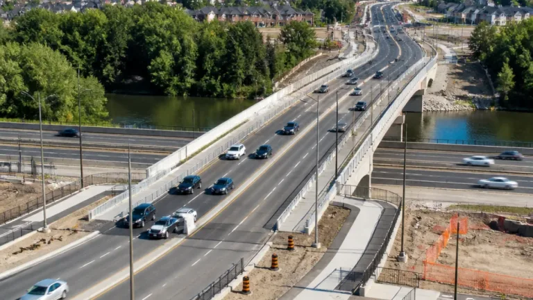 New four-lane Highway 404 crossing links Richmond Hill and Markham, promising better local travel