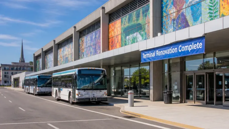 New public artwork transforms Peterborough transit terminal after summer rehabilitation