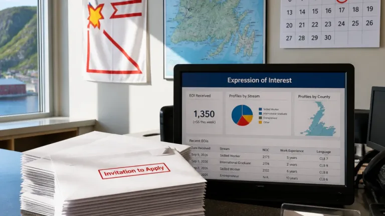 Newfoundland and Labrador issues 36 provincial nomination invites as PNP reaches 2,592 this year
