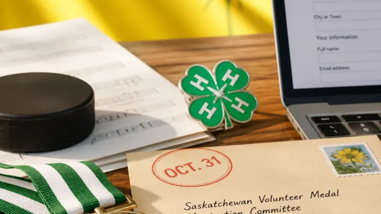 Nominations open for 2026 Saskatchewan Volunteer Medal; deadline Oct. 31
