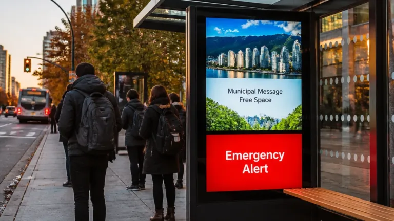 North Vancouver to add digital ads at seven bus shelters under Pattison agreement