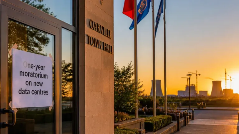 Oakville enacts one-year pause on data centres as municipalities weigh AI-era impacts