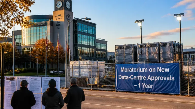 Oakville freezes new data-centre approvals for a year amid AI infrastructure concerns