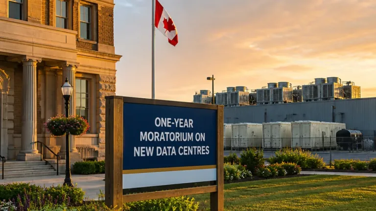 Oakville imposes one-year halt on new data centres amid concerns over AI facilities