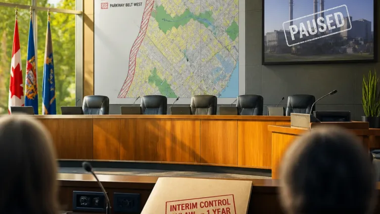 Oakville imposes one-year moratorium on data centres amid proposed 320‑MW AI project