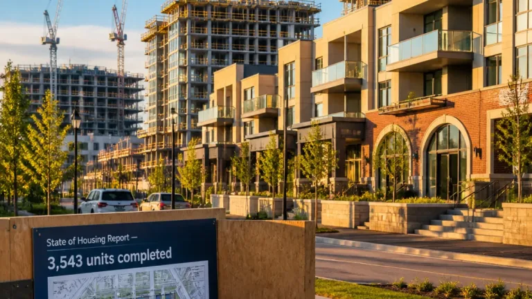 Oakville reports 3,543 new housing units in 2025 as affordability remains a challenge