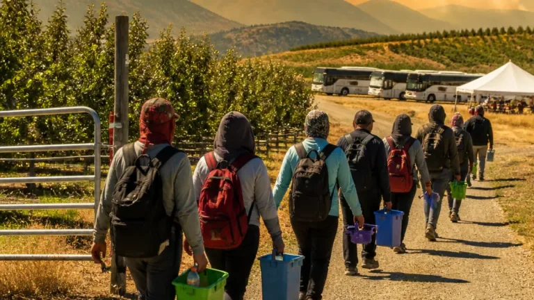 Okanagan wildfires leave migrant farm workers facing unpaid days and uncertain returns