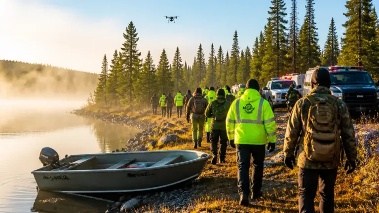 One hunter found dead near Black Lake as search continues for second missing man