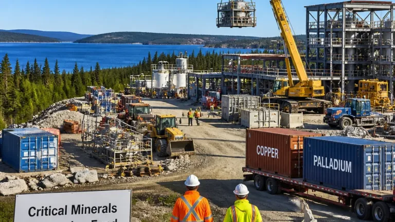 Ontario chips in $11M for new copper and palladium processing complex in Marathon