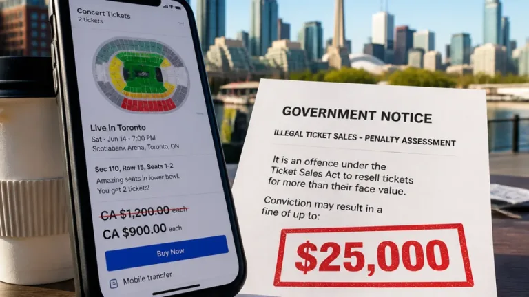 Ontario fines SeatGeek $25,000 in likely first enforcement under anti‑scalping law
