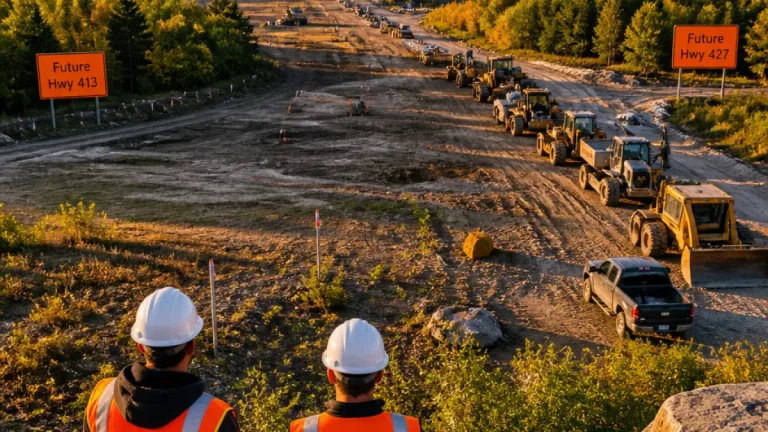 Ontario issues procurement notice for eastern third of Highway 413 and Hwy. 427 extension