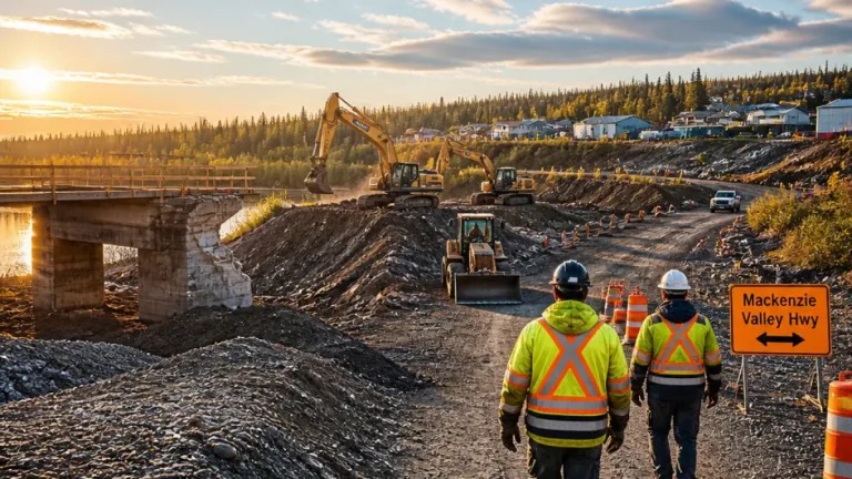 Ottawa OKs $65M redirect to accelerate early Mackenzie Valley Highway work