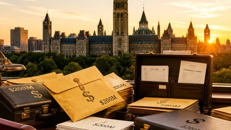 Ottawa scrutiny grows as federal executive bonuses total about $200 million amid failures