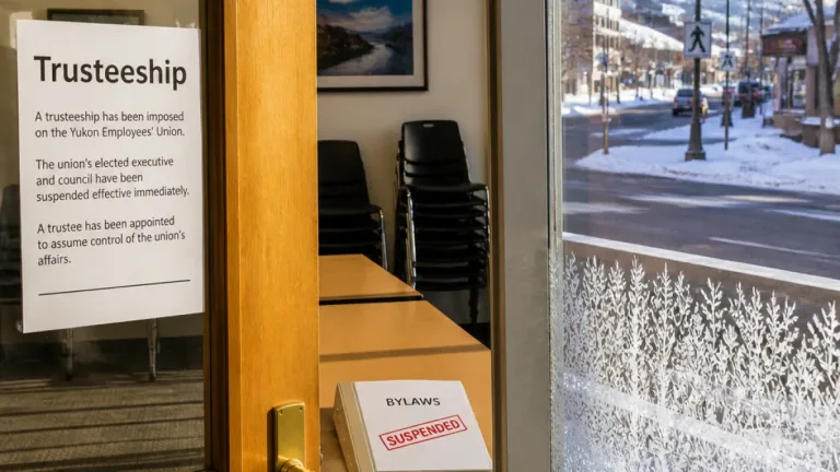 Parent union places Yukon Employees’ Union under trusteeship amid governance concerns