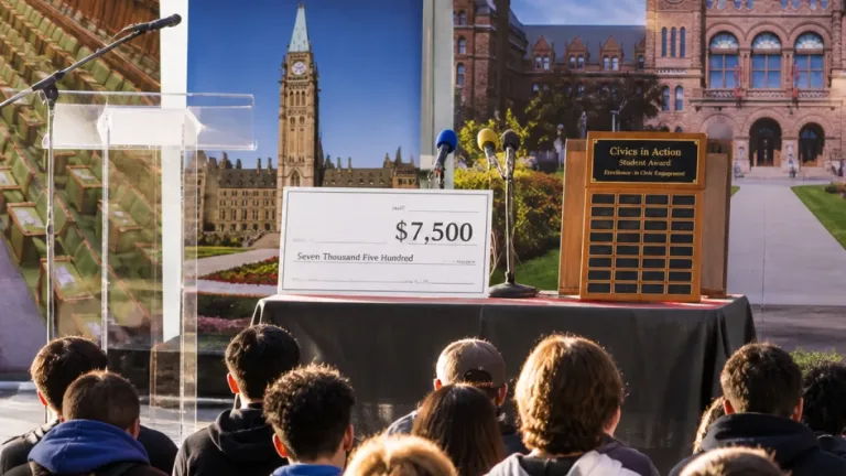 Pickering College teacher honoured with provincial award for hands-on civics education
