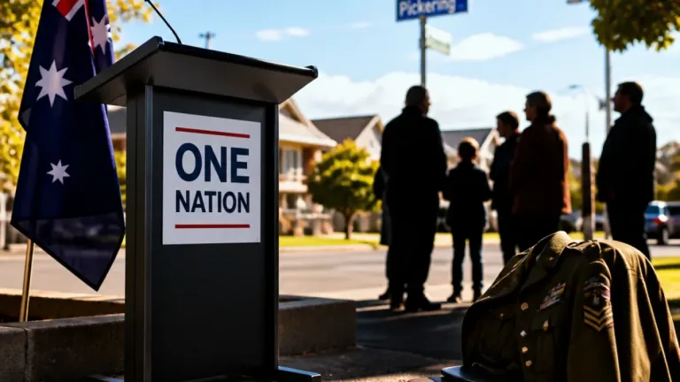 Pickering name in spotlight as One Nation leader frames his past as ‘redemption’