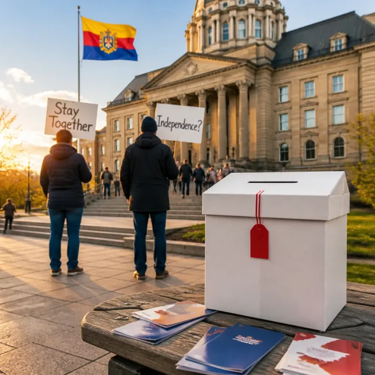 Danielle Smith confronts party turmoil as Alberta heads toward a separation vote
