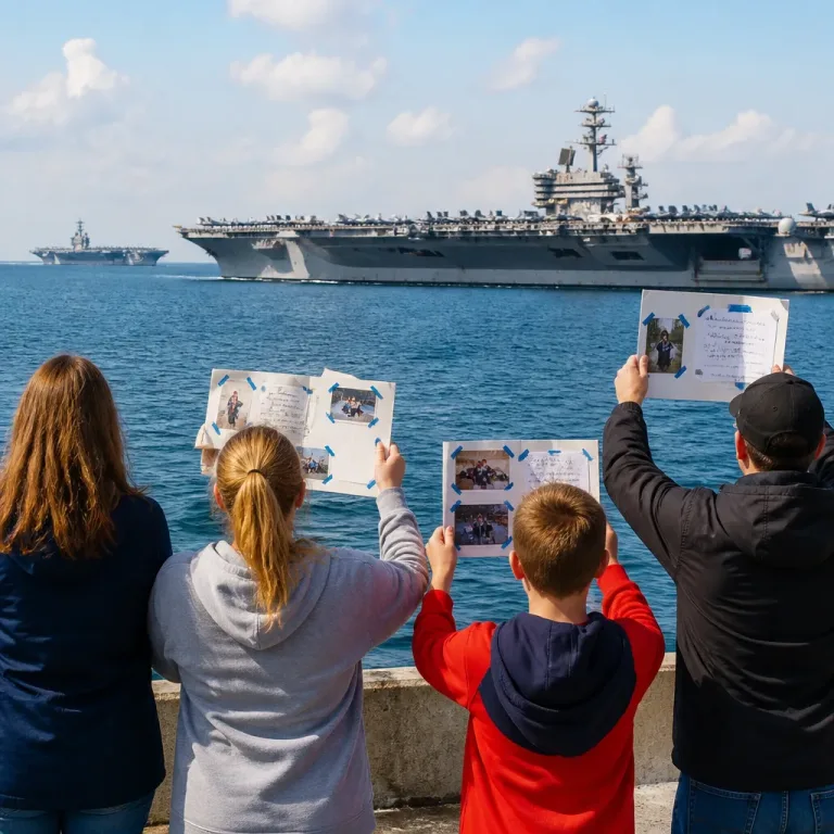 Trump says USS Abraham Lincoln deployment 'not nearly long enough' amid family concerns
