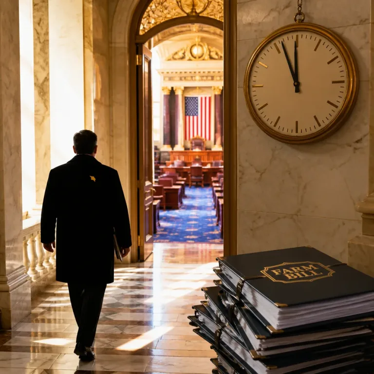 Sen. Ernst pushes to finish new farm bill as clock runs down on her Senate term