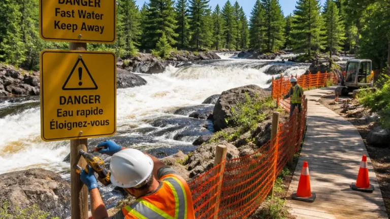 Province begins safety upgrades at Sturgeon Falls after Whiteshell drownings