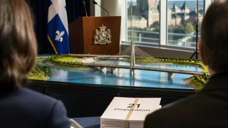 Quebec City sees 21 bids for contested third link project as election looms