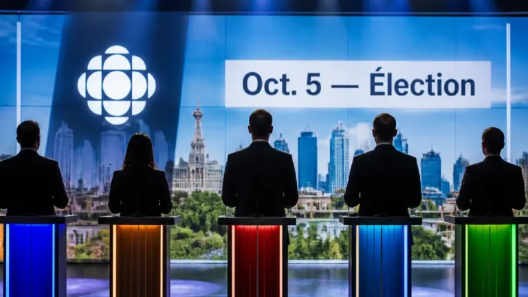 Quebec party candidates debate economic plans as province heads to Oct. 5 vote