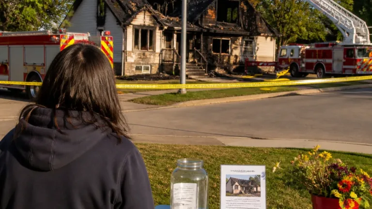 Red Deer man left homeless after Kentwood blaze; community launches GoFundMe
