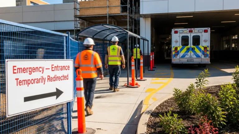 Regina General Hospital emergency entrance renovation to begin Sept. 14