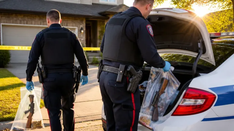 Regina man charged after property complaint leads to large weapons seizure
