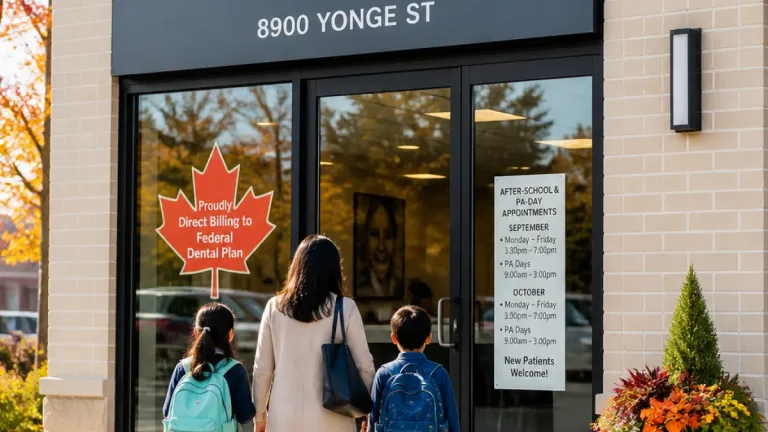 Richmond Hill clinic begins accepting Canadian Dental Care Plan, adds after‑school and PA‑day bookings