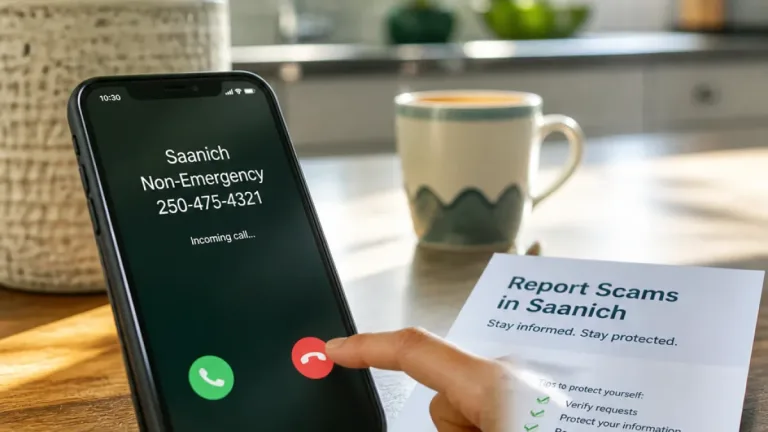Saanich Police warn residents about scam calls impersonating department