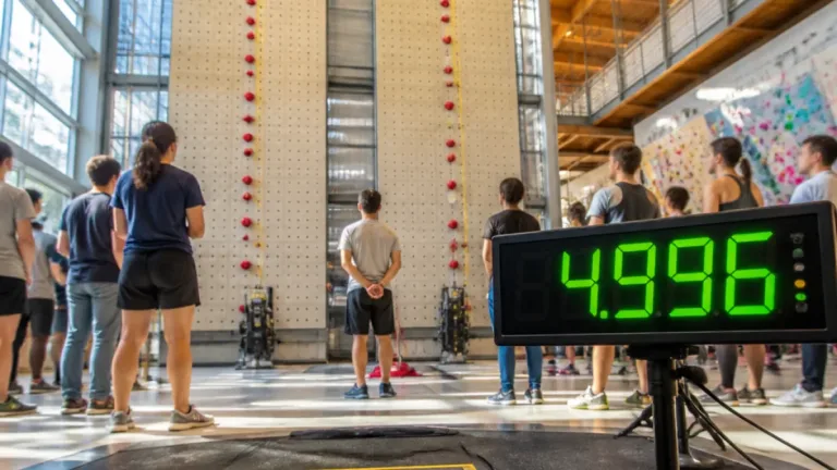 Saanich-trained climber becomes first Canadian to crack five-second speed climb