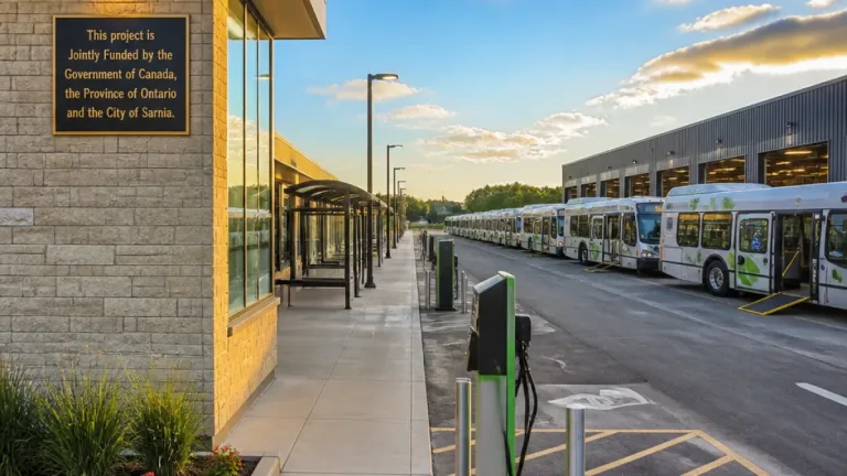 Sarnia upgrades transit with 20 new buses and new terminal after major funding push
