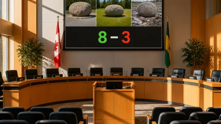 Saskatoon council upholds public-art spending rule after heated debate over $300,000 installation