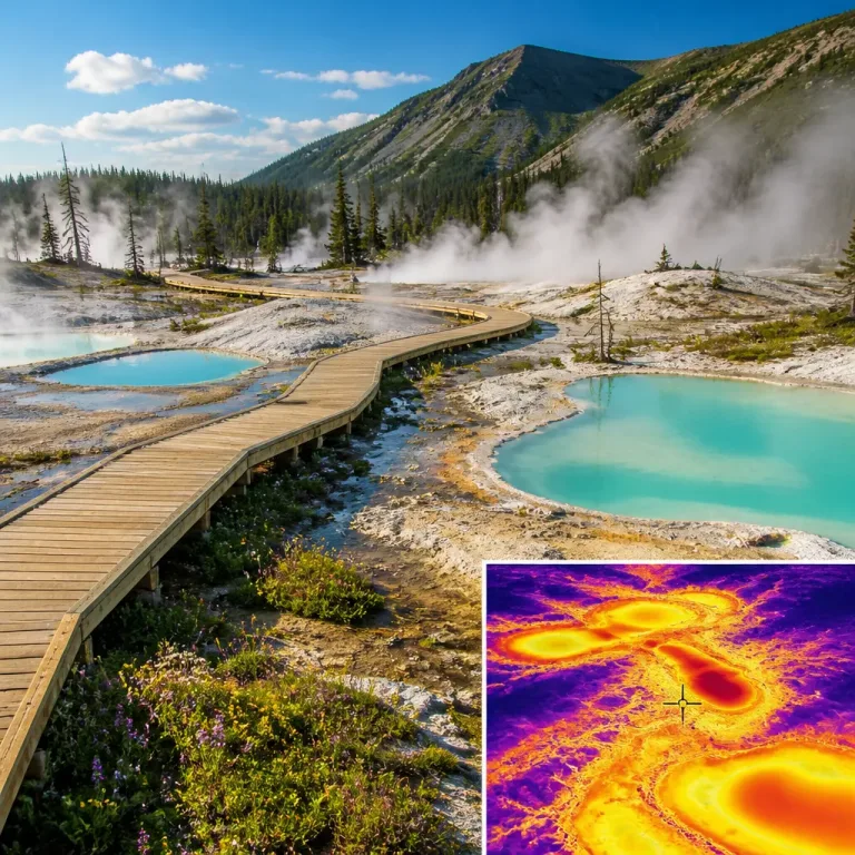 How Yellowstone engineers safe boardwalks around boiling springs and geysers