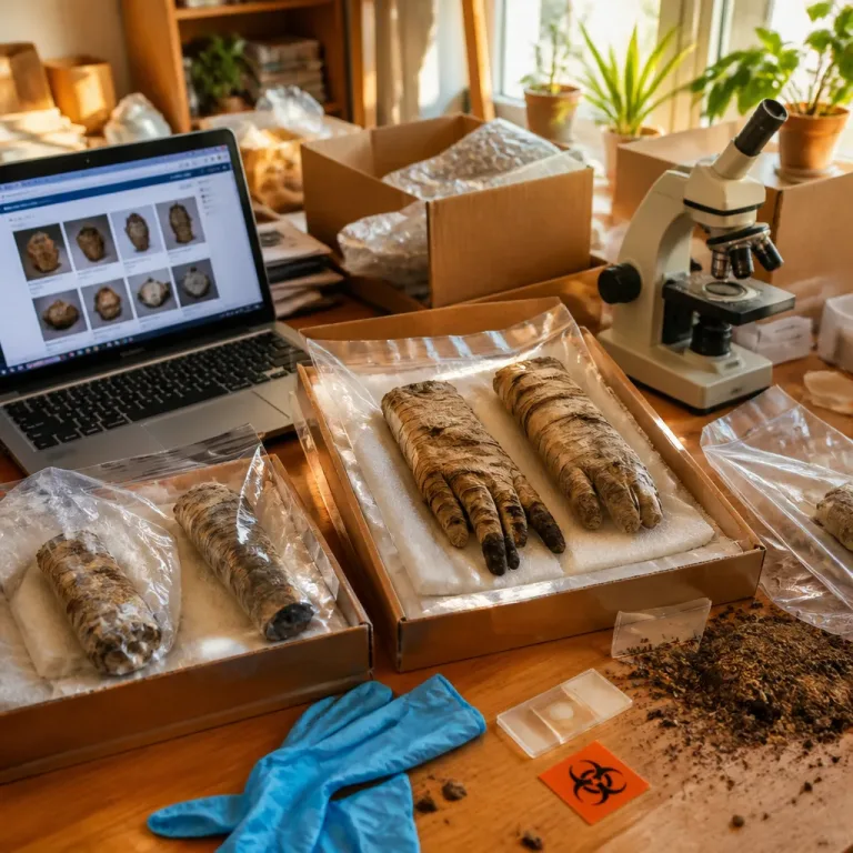 Researchers warn online trade in mummified human remains may pose health risks