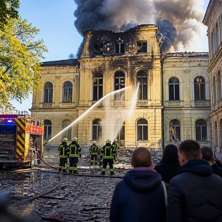 Drone strike hits Kyiv National Academy of Sciences, killing at least one and injuring others