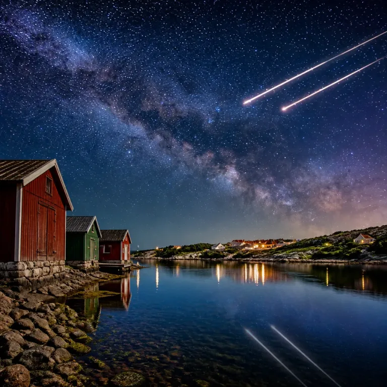 Bright Perseids and a New Moon gave skywatchers an uninterrupted show over Sweden