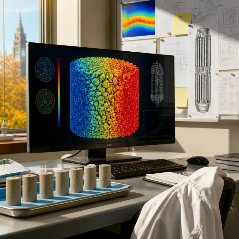 Computational science probes path to higher burnup nuclear fuels and less waste