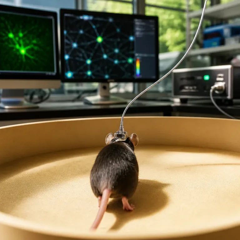 Miniature two-photon microscope images and activates single neurons in freely moving animals