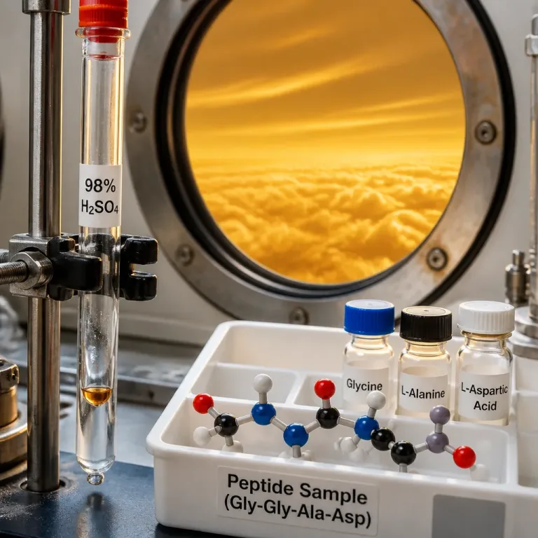 Short peptides survive and fold in near‑pure sulfuric acid, reshaping Venus life debate