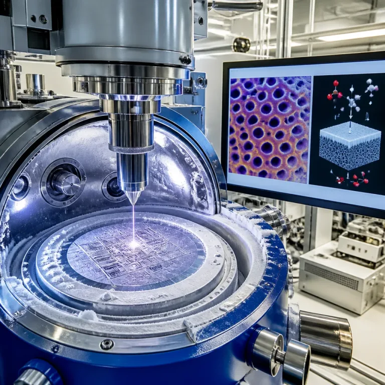 New mix-ice lithography builds nanoporous carbon with sub-10 nm pores without high heat